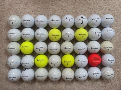 40 Taylormade Soft Response Golfbälle Grade A/B