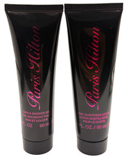 Paris Hilton 2 Pc For Her Body Lotion  Hair Body Wash - 2 Pieces