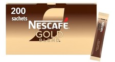Image of NESCAFÉ Gold Blend Medium Roast Instant Coffee Sachets - 200 x 1.8g Sticks