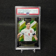 Lewandowski PSA10 2016 Panini Select Soccer Card Multi-Color #5 Poland FIFA