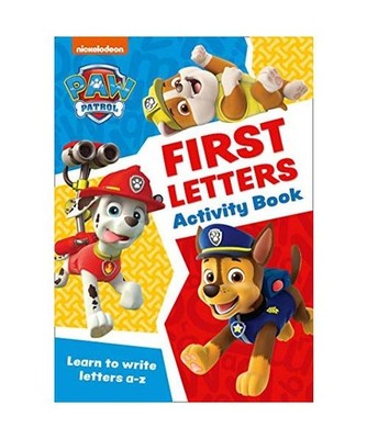 PAW Patrol First Letters Activity Book: Get Set for School!: Get Set for School!