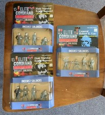 Lot of 3 - Elite Command Diecast Soldiers - Civil WarArmy German Soldiers. AJ