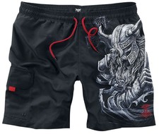 Black Premium by EMP Herren schwarze Badehose...