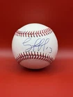 Salvador Perez Autographed Baseball  COA sticker Fanatics Kansas City Royals