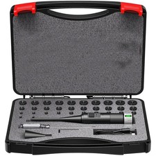 New Echargeable Laser Bore Sight Kit:Green Bore Sighter with 32 Adapters Fit