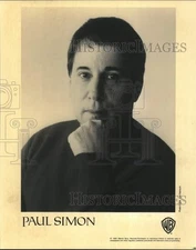 1990 Press Photo Singer-Songwriter Paul Simon - sap73954