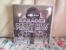 Karaoke party hits vol 7 VOCAL STAR 150 SONGS CD`S NEW/SEALED.