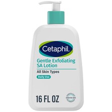 Cetaphil Gentle Exfoliating SA Lotion, 16 Fl Oz Pack of 1 , white