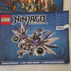 LEGO Ninjago Instruction Manual Booklets Lot 9448, 9449 and more.