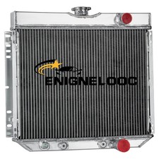 3 Row Aluminum Radiator for 67-70 Ford Mustang Falcon Mercury Cougar L6 V8