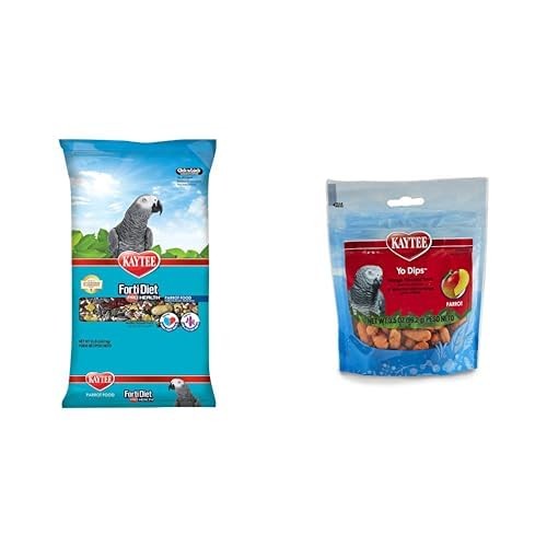 Kaytee Forti-Diet Pro Health Pet Parrot Bird Food, 8 lb Yo D
