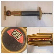1999 Sport Fun Competition Pogo Stick Digital Counter Rare VTG Pogo Stick Gold