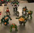 Vintage Teenage Mutant Ninja Turtles ACTION FIGURES Exactly as Pictured