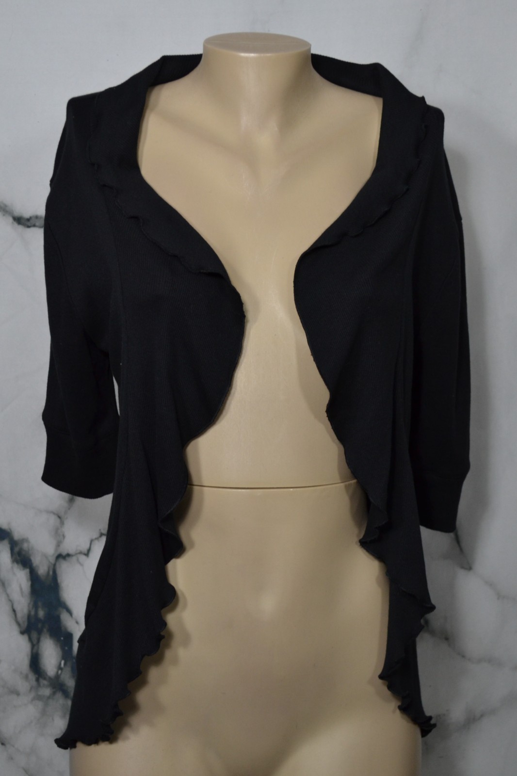 EXPRESS SEXY BASIC Black Lightweight Open Cardiga… - image 1