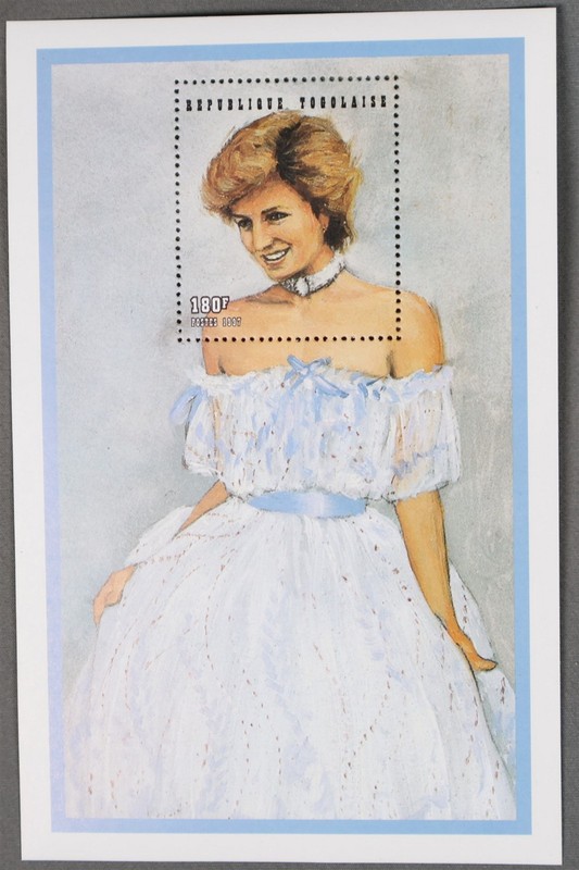 MayfairStamps Togolese 1997 Princess Diana Souvenir Sheet aaz_63315