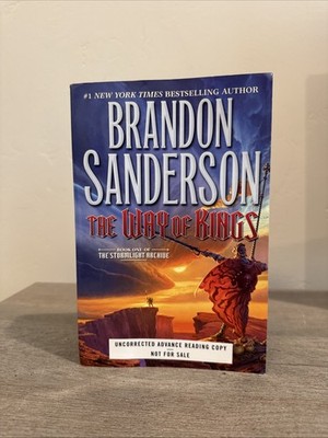 *ARC / Uncorrected Proof* The Way of Kings - Brandon Sanderson (Tor, 2010) Rare