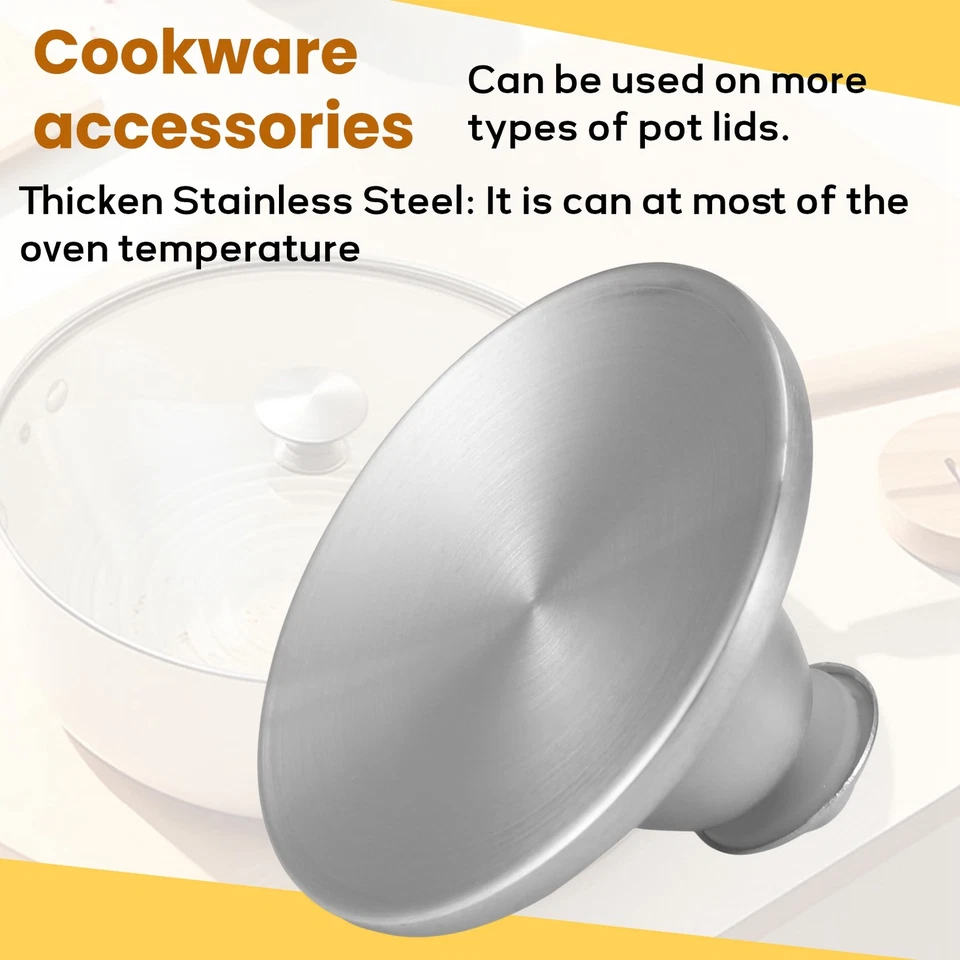 Handle,Stainless Steel Replacement Handle for Pot and Other Enameled1763 - Image 3 of 4