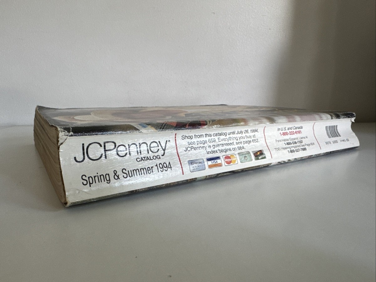 Vintage JC PENNEY 1994 Spring Summer Catalog - Department Store