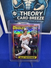 2025 Topps Chrome Update Adley Rutschman 1990 35th Anniversary Orioles