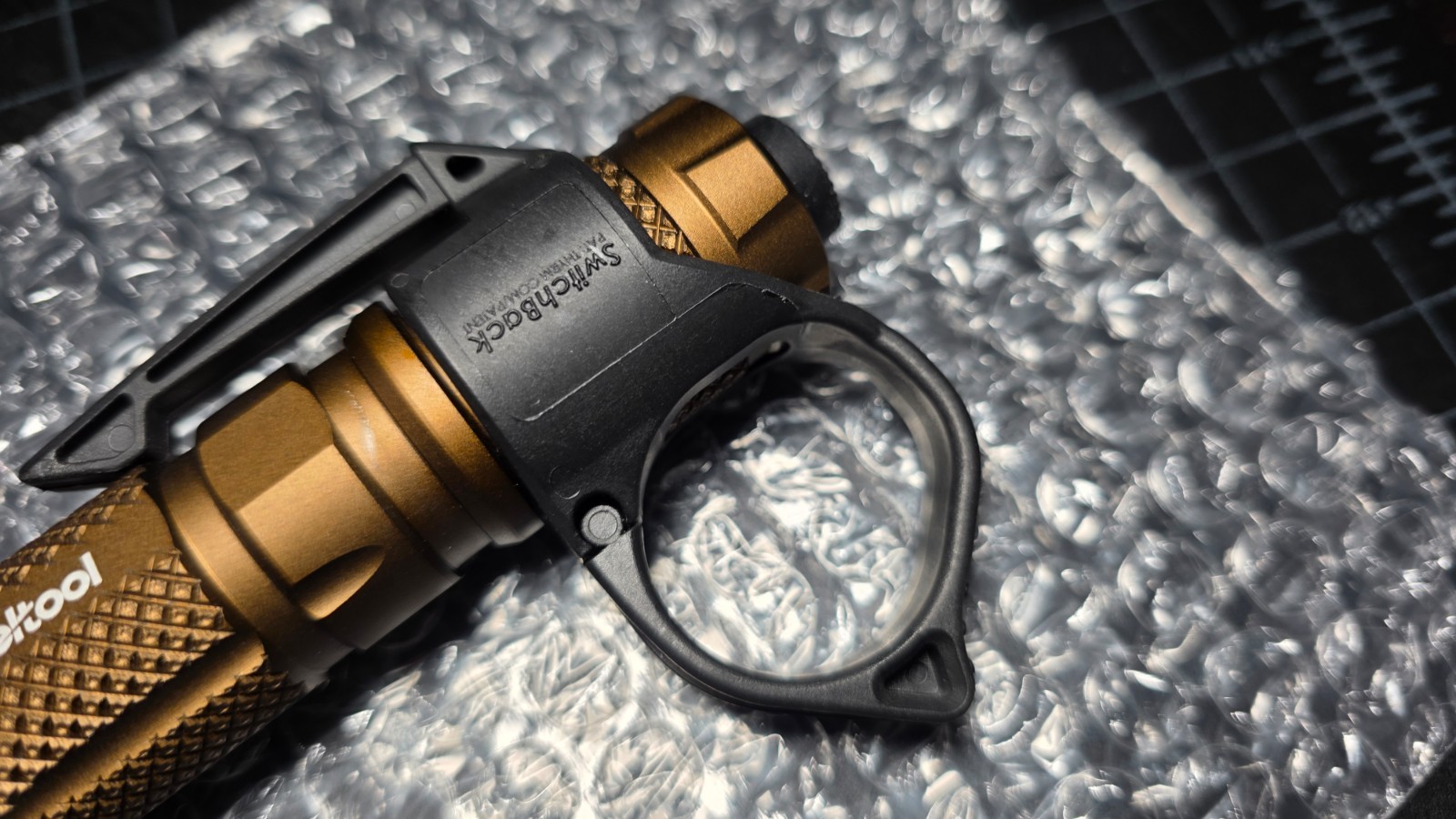 Weltool BB3 Body and TC59 Tailcap and Thyrm Switchback