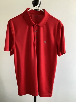 Izod Golf Red Polo Shirt - Classic Design (Men s Medium)