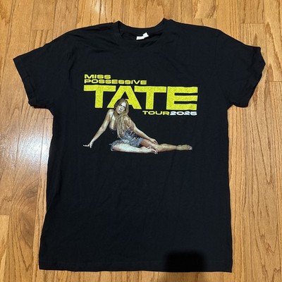 Tate McRae Miss Possessive Tour 2025 T Shirt Black Concert Merch