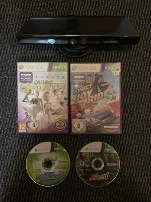 Xbox 360 Kinect Bundle Sensor Mit 4 Spielen