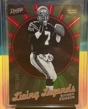 2023 Panini Prestige - Living Legends Boomer Esiason #LL-7 Xtra Points Red /399