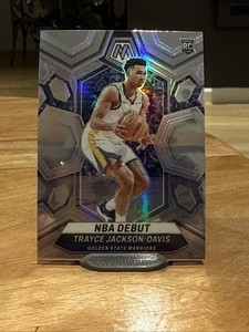 Trayce Jackson-Davis 2023-24 Mosaic NBA Debut #254 RC Silver Prizm Warriors