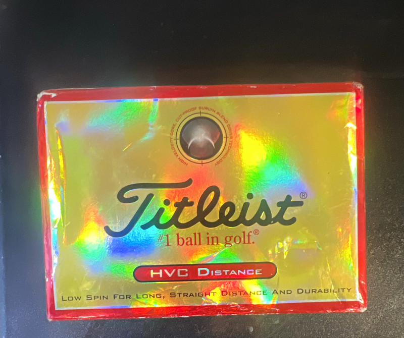 Titleist HVC Distance Golf Balls, Multicolor, Tour Preferred, 12 Pack