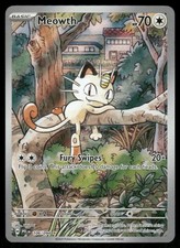 Pokemon Cards Meowth 106/094 Holo Phantasmal Flames Illustration Rare NM *20