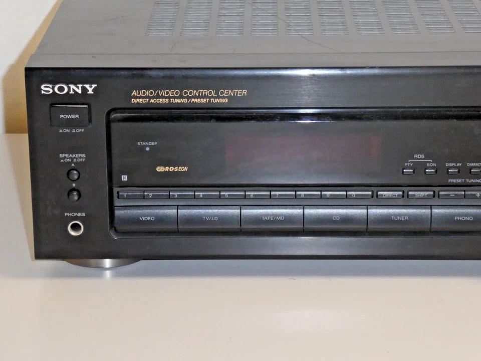 Sony STR-D365 Stereo Receiver in Schwarz, 2 Jahre Garantie - Bild 2 von 4