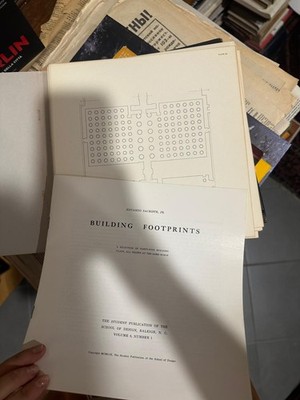 BUILDING FOOTPRINTS SELECTION OF FORTY FIVE BUILDING Eduardo Sacriste Raleigh