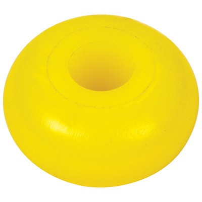 Allstar ALL64514 Yellow Urethane Bump Stop Roller Skate Wheel 70D 1In Tall