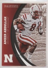 2015 Panini Nebraska Cornhuskers Ameer Abdullah #30 0hd6