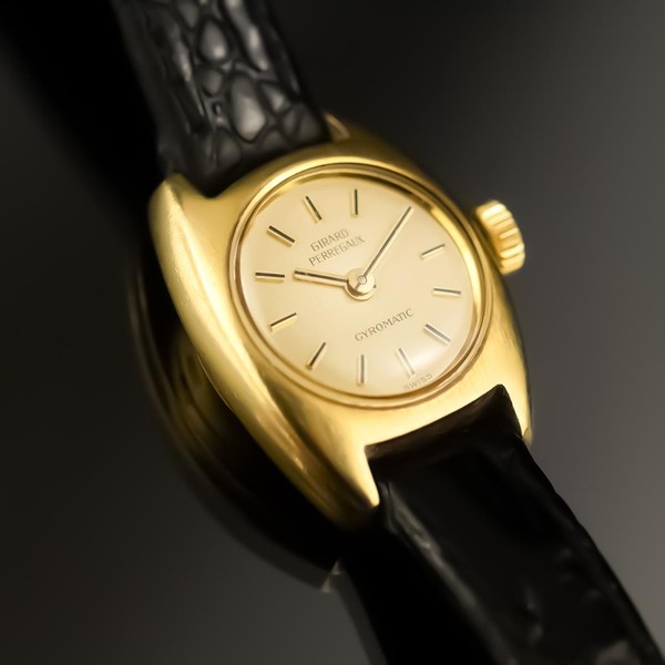 Girard Perregaux Gyromatic Damenuhr Gold 18 kt Automatik
