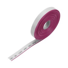 IDC Wire Flat Ribbon Cable 4m/13.1ft Length 1.27mm Pitch 8Pin