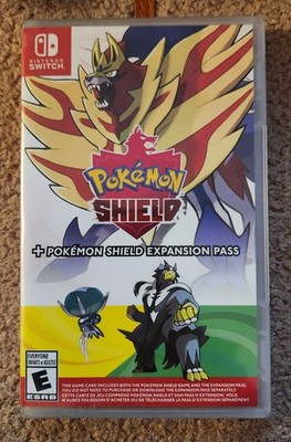 NEW SEALED Pokemon Shield + Pokemon Shield Expansion Pass - Nintendo Switch