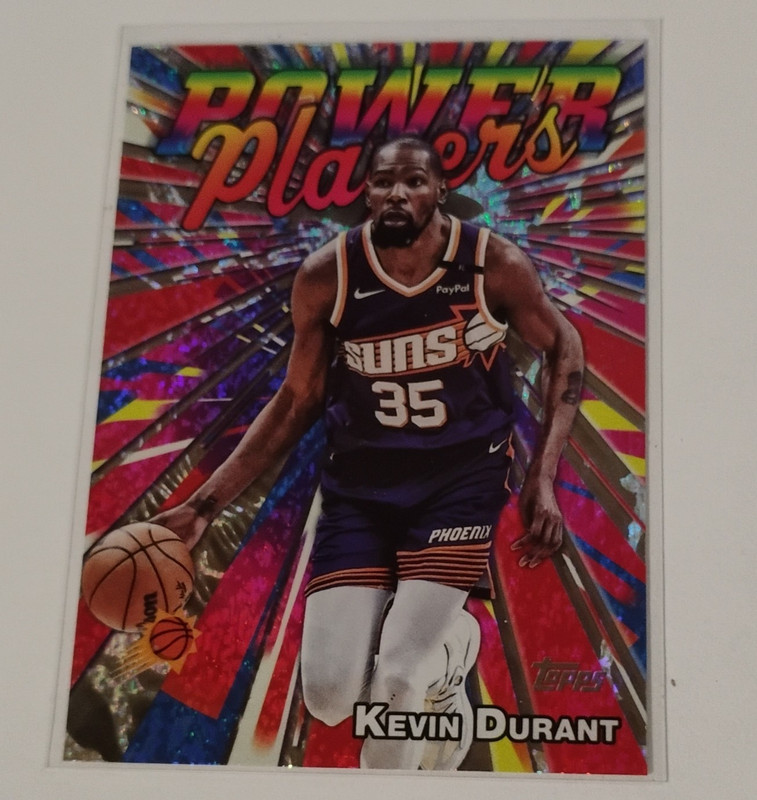 Topps 2025-26 Power Players Insert Kevin Durant PP-6 Phoenix Suns Basketball