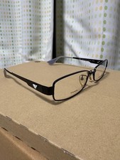 Emporio Armani Titanium Glasses Black