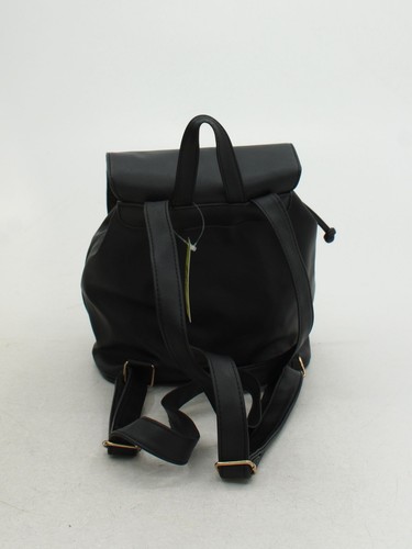 Bershka Women's Bag Black Other with Polyester Backpack - Picture 2 of 6