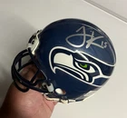 Jermaine Kearse Signed Seattle Seahawks Mini Helmet READ IMPERFECT