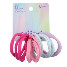 6 Pack Scunci U Got This Super Comfy Ponytailers, Assorted, 12 Ct