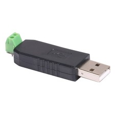 USB to RS485 Converter Adapter ch340T chip 64-bit Window 7 Supported black