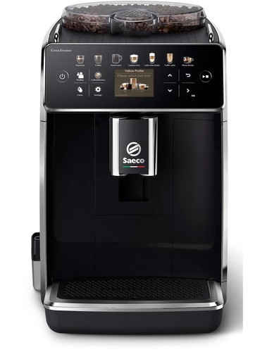 Saeco GranAroma SM6580/00 Macchina da Caffè Automatica, Nero-Argento - Foto 9 di 9