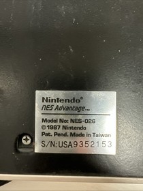 Nintendo NES Advantage Joystick Controller NES-026 Genuine OEM 1987