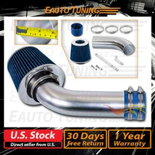 Short Ram Air Intake Kit + BLUE Filter for 03-04 Saturn Ion 2.2L L4 DOHC