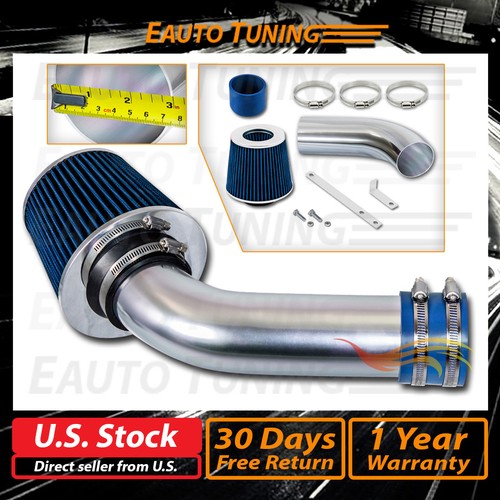 Short Ram Air Intake Kit + BLUE Filter for 03-04 Saturn Ion 2.2L L4 DOHC - Bild 1 von 8