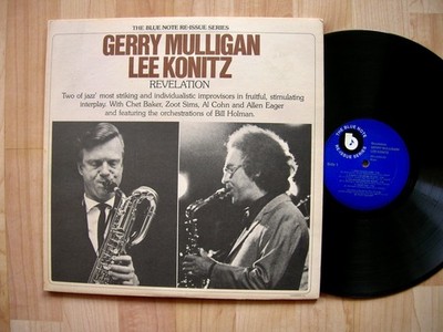 GERRY MULLIGAN , LEE KONITZ & CHET BAKER  Blue Note BN-LA532-H2   orig 1975  EX