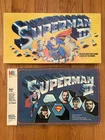 Milton Bradley Superman 2 Board Game 1980 Vintage, Complete Set And Superman 3